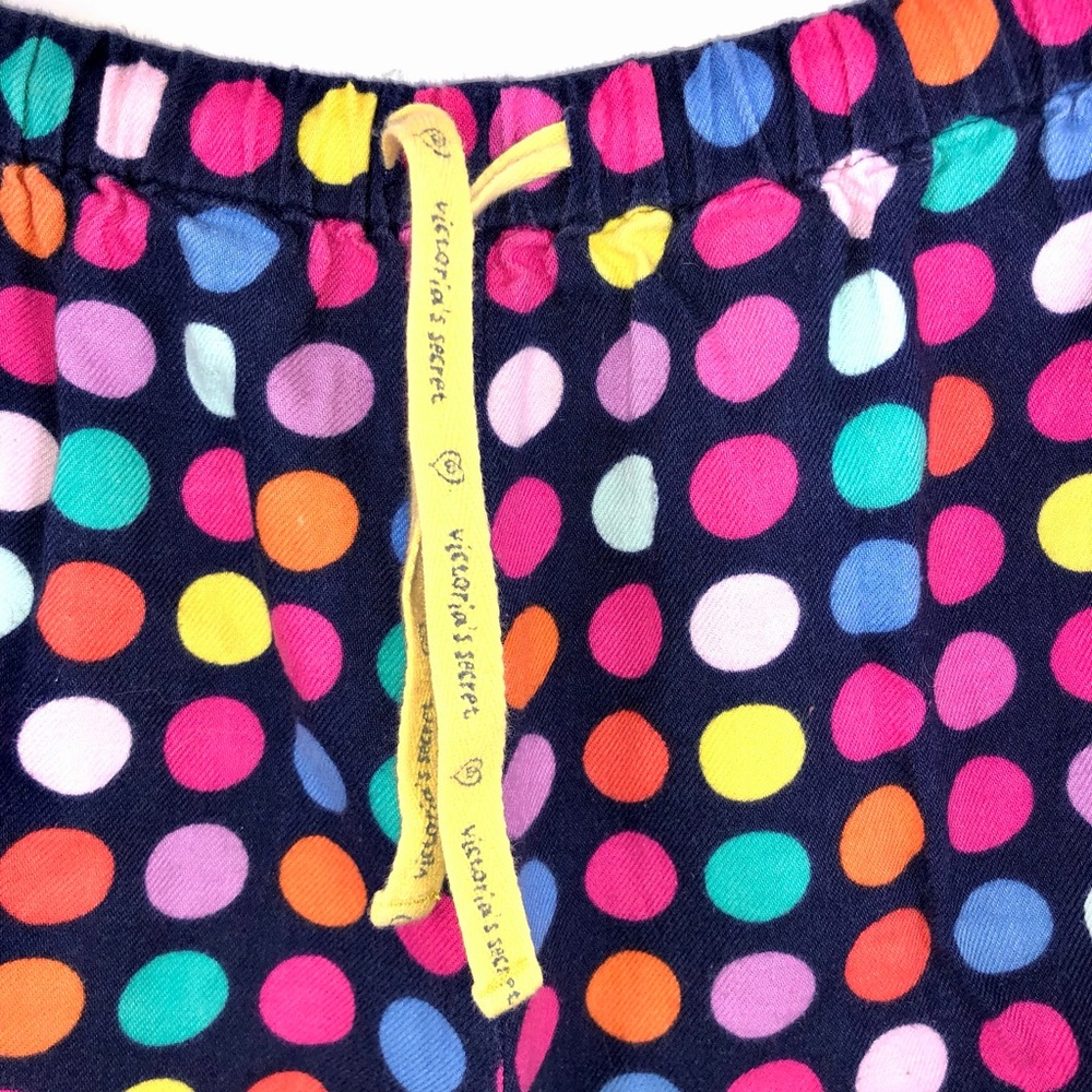 VICTORIAS SECRET Colorful Polka Dot Pajama Set - Picture 3 of 9